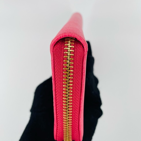 Authentic Furla Genuine Leather Accordion Wallet Bubble Gum Pink - Picture 15 of 17